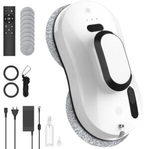 SWBSLL Fensterputzroboter mit Wassersprüher, 5600 Pa und 8 Pads
