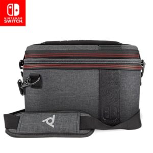 PDP Pull-N-Go 2-in-1-Reiseetui mit Zubehörfach für Nintendo Switch