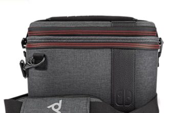 PDP Pull-N-Go 2-in-1-Reiseetui mit Zubehörfach für Nintendo Switch