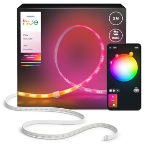 Philips Hue Flux LED Lightstrip, Verlängerung, Innenbeleuchtung, 2m