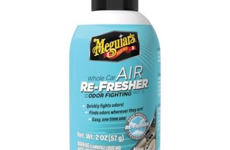 Meguiar’s Lufterfrischer – Neuwagenduft – Entfernt dauerhaft unangenehme Gerüche wie Rauch, Tiergeruch etc – G16402EU Air Re-Fresher New Car- 59ml