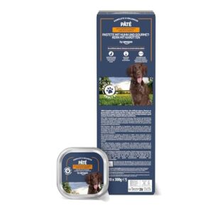 Lifelong by Amazon Nassfutter für Hunde, Pastete mit Huhn, 300g, 10er-Pack