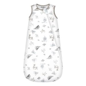 Mosebears Winterschlafsack Baby 2.5 Tog,Bambusfaser Baby Schlafsack, Extrem weich und warm S(0-6 Monate)