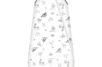 Mosebears Winterschlafsack Baby 2.5 Tog,Bambusfaser Baby Schlafsack, Extrem weich und warm S(0-6 Monate)
