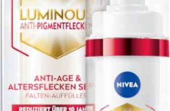NIVEA LUMINOUS630 Anti-Age & Altersflecken Serum, Gesichtspflege mit Thiamidol, Kollagen Booster und Hyaluronsäure für reife Haut, füllt und stärkt die Haut (30 ml)