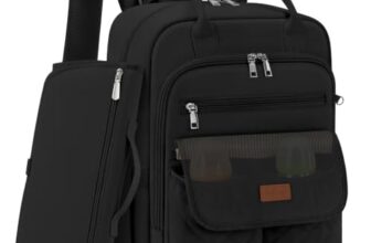 RAINSMORE Baby Wickelrucksack Wasserdichte Wickeltasche mit 15 Fächern
