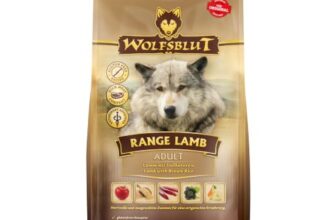 WOLFSBLUT – Range Lamb Adult | Trockenfutter mit wertvollen Superfoods für ausgewachsene Hunde. Getreidefreies Alleinfutter ohne Zusatzstoffe im Beutel | 2kg Lamm