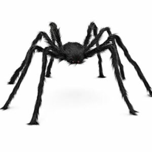 CNMTCCO Halloween Outdoor Dekorationen 1.5 Meter Spinne Kuscheltier
