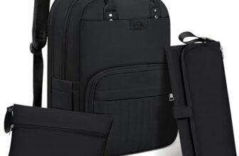 RAINSMORE Baby Wickelrucksack Groß Wickeltasche Rucksack