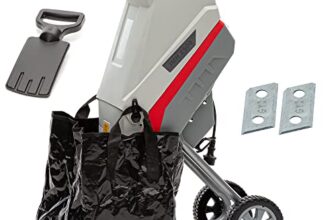 IKRA Elektro Gartenhäcksler IMH 2500, inkl. Ersatzmesser & Schutzbrille