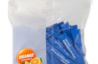 sanotact Elektrolyte Plus 50 Stück – Großpackung für Festival, Sport & Hochzeit Gastgeschenk – Elektrolyte Pulver für den Party Urlaub Zubehör & Training