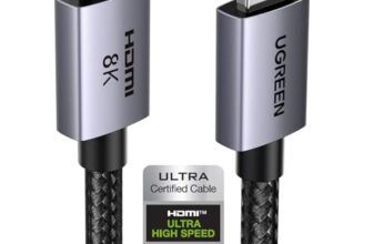 UGREEN HDMI 2.1 Kabel, 8K@60Hz, 4K@240Hz, HDMI zertifiziert, 48Gbps, 2M