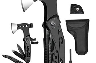 Geschenk für Männer – 16-in-1 Multitool-Axt, Campingzubehör