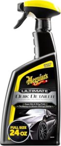Meguiar’s Ultimate Quik Detailer – Schnellreiniger, Polymertechnologie, Entfernt sicher und schnell Staub und Oberflächenverschmutzungen, 709ml, G201024EU