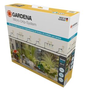 Gardena Micro-Drip-System Tropfbewässerung Set Terrasse (30 Pflanzen)