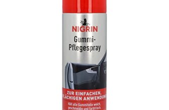 NIGRIN Gummipflege-Spray, Pflege für Gummiteile am Auto, pflegt und schützt nachhaltig, 300 ml, 1 Packung