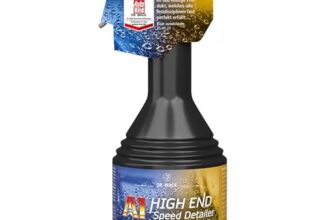 DR. WACK A1 HIGH END Speed Detailer 500 ml – Lackschnellreiniger mit Abperl-Effekt & Glanz-Finish – Schonende Lackpflege & Reinigung – Auto Lackversiegelung – Hochwertige Autopflege