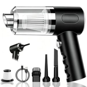 Lerobo Handstaubsauger, Tragbar Kabellos 4-in-1 Autostaubsauger