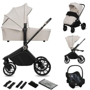 LIONELO Mika Plus 3in1 Buggy 0-48 Monate bis zu 22 kg Babywagen bis zu 9 kg