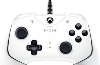 Razer Wolverine V2 – Kabelgebundener Gaming Controller für Xbox Series X|S, Xbox One, PC (2 Frei Belegbare Multifunktionstasten, Aktionstasten, Steuerkreuz, Hair-Trigger-Modus) Mercury