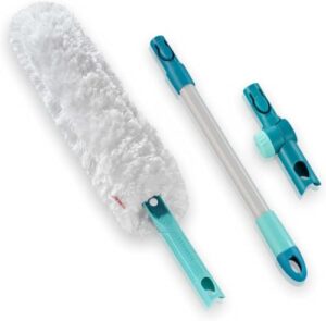 Leifheit Staubwedel Set SUPERDUSTER XL Pro Reach, Staubwischer waschbar