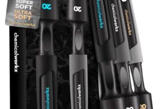 Chemicalworkz Detailing Brush Pinsel Set | 3X Auto Reinigungspinsel Detailing Bürsten für sanfte Innenraumreinigung & Felgenpflege | ergonomischer Griff, kratzfrei | Premium Auto Reinigungsbürsten