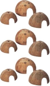 Trixie 76160 Set Kokosnuss Halbschale, Hund, ø 8/10/12 cm, 3 Stück (3er Pack)