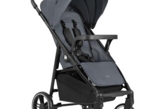 hauck Kinderbuggy mit Snack Ablage & Becherhalter, Shop N Care Grey