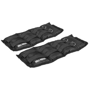 GORILLA SPORTS® Gewichtsmanschetten 1–10 kg, 2er-Set, verstellbar