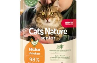 MERA Cats Nature Huhn Senior 12x85g Katzenfutter nass ohne Getreide