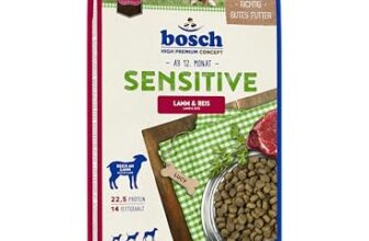 Bosch HPC Sensitive Hundefutter trocken, Lamm & Reis, 15 kg