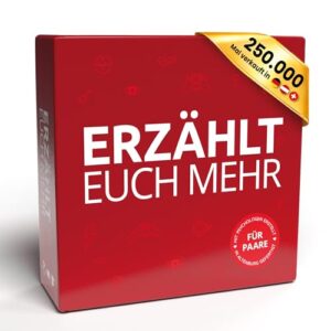 Simon & Jan Spiel für Paare – ERZÄHLT EUCH MEHR – Geschenk für Partner – Gesellschaftsspiel für 2 Personen – Paarspiel – Kommunikationsspiel