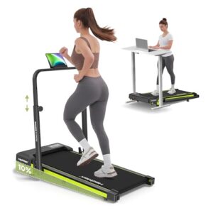 HADMAX Walking Pad mit Steigung 3,0HP Laufband für Zuhause klappbar & klein