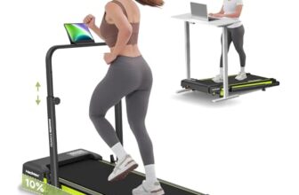 HADMAX Walking Pad mit Steigung 3,0HP Laufband für Zuhause klappbar & klein
