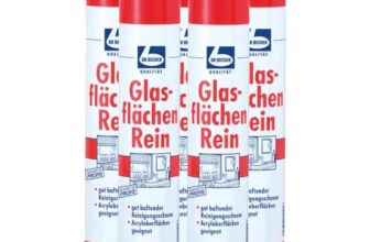 5x Dr. Becher Glasflächen Reiniger 500ml Sprühdose