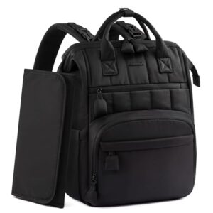 LOVEVOOK Wickelrucksack Groß, Baby Wickeltasche Rucksack Diaper Bag
