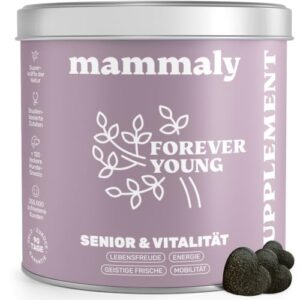 mammaly Forever Young® Senior-Komplex mit Kollagen für Hunde (120 Snacks)