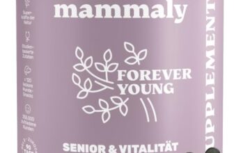 mammaly Forever Young® Senior-Komplex mit Kollagen für Hunde (120 Snacks)