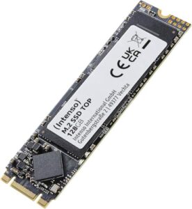 Intenso M.2 SSD SATA III Top 128 GB, Interne Festplatte mit 520 MB/s