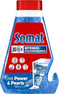 SOMAT 5in1 Intensiv-Maschinenreiniger (250 ml), Spülmaschinenreiniger flüssig zur Tiefenreinigung, mit Entkalkungsfunktion für hygienische Sauberkeit und längere Lebensdauer (Packung mit 5)