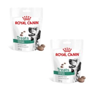 Royal Canin Veterinary Satiety Weight Management Treats | Doppelpack | 2 x 230 g | Snacks für Erwachsene Hunde Aller Rassen | Wiederverschließbarer Beutel | Weniger als 3 Kalorien