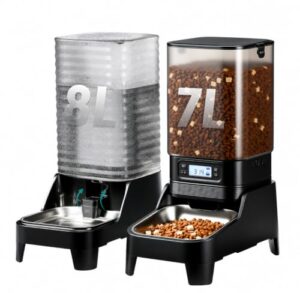 Marchul 15L Automatischer Futter- und Wasserspender für Katzen