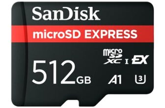 SANDISK 512GB microSD Express Karte – funktioniert mit Nintendo-Switch 2