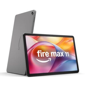 Amazon Fire Max 11-Tablet (Neueste Generation), unser bisher leistungsstärkstes Tablet, mit klarem 11-Zoll-Display, Octa-Core-Prozessor, 4 GB RAM, 14 Std. Akkulaufzeit, 128 GB, grau, ohne Werbung