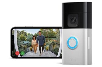 Ring Akku-Videotürklingel Plus (Battery Doorbell Plus) | Videotürklingel mit 1536p HD-Kopf-bis-Fuß-Aufnahme, Selbstinstallation (5 Minuten) | Schnellwechsel-Akkupack I Privatsphäre-Einstellungen