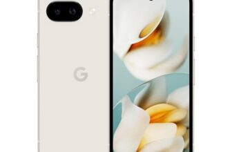 Google Pixel 9a: Android-Smartphone ohne SIM-Lock, mit KI-Kamera, 24 Stunden Akkulaufzeit und leistungsstarken Sicherheitsfunktionen – Porcelain, 128GB