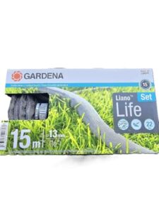 Gardena Set Textilschlauch Liano Life 15 m, 13 mm (1/2 Zoll)
