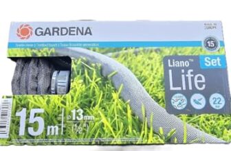 Gardena Set Textilschlauch Liano Life 15 m, 13 mm (1/2 Zoll)