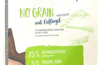 SanaBelle No Grain mit Geflügel | Katzentrockenfutter für ernährungssensible Katzen | 1 x 10 kg