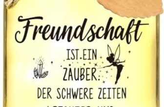 Hiipeefeel Geschenke für Beste Freundin, LED Flaschenlicht